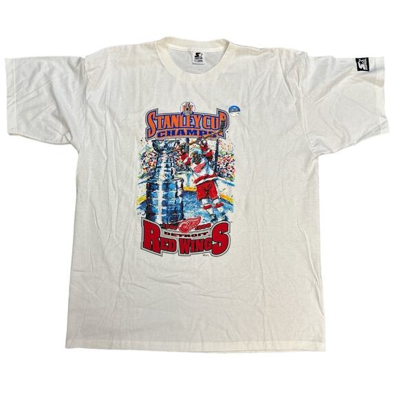 STARTER Other - Vintage 1998 Starter Stanley Cup Champs Detroit Red Wings T Shirt Men's Size XL